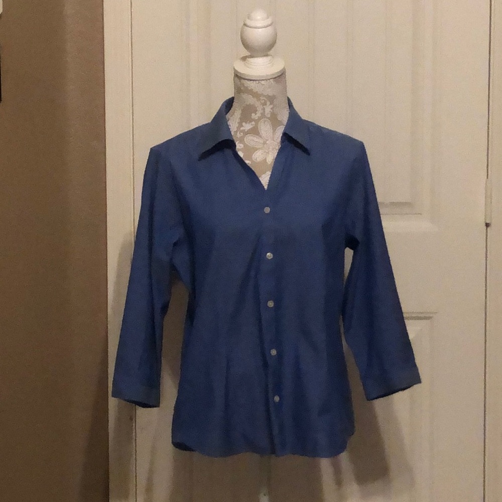 Eddie Bauer 3/4 sleeve Top, sz L